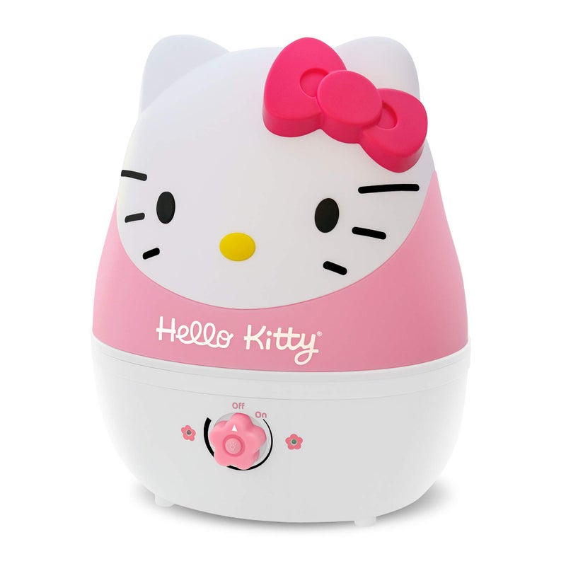 Crane Adorables Ultrasonic Humidifiers for Bedroom and Baby Nursery 1 Gallon Cool Mist Air Humidifier for Large Room or Kids Room Humidifier Filters Optional Hello Kitty