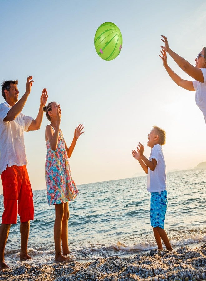 PullCrease مجموعة بول كريز من 24 كرة شاطئ صغيرة على شكل صبار، 5 بوصات، هدايا حفلات صبار، كرة قابلة للنفخ، كرات مسبح صغيرة، لعبة شاطئ، كرة شاطئ صغيرة لألعاب هاواي الصيفية، ألعاب مائية، حفلة عيد ميلاد، ديكور حفلات صبار المحيط - Image 5