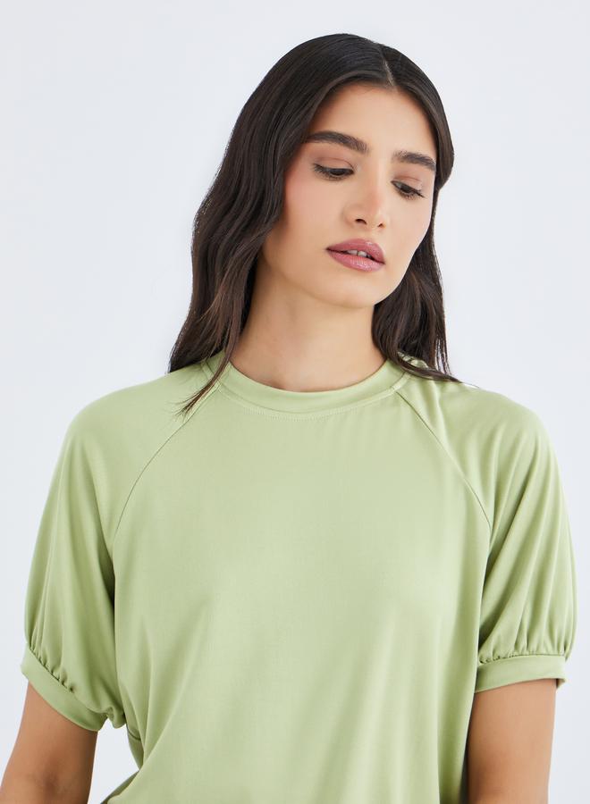 Take Two Solid Raglan Sleeve Regular Fit T-Shirt - Image 3