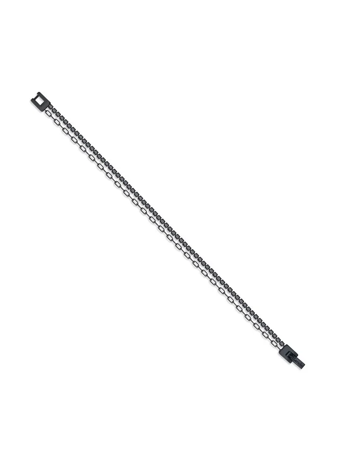 Guy Laroche Gabin Black Bracelet for Unisex