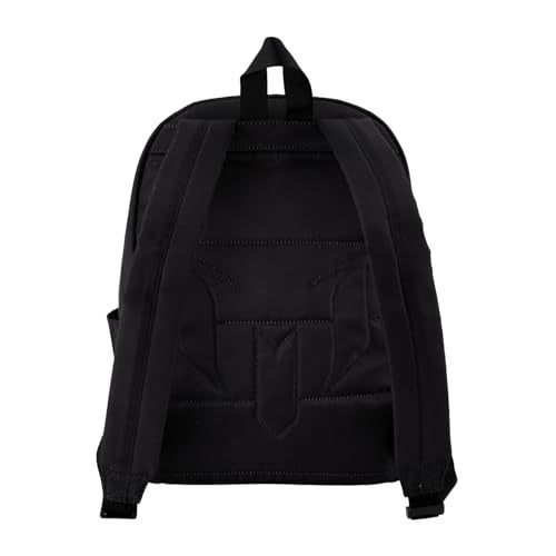 Messi Women's Lifestyle Backpack, Bookbag with Pockets & Adjustable Straps, Black, One Size - Image 2