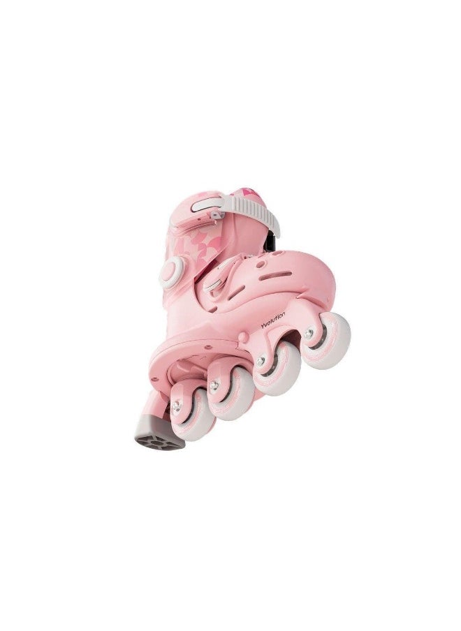 Yvolution Yvolution Twista 2-in-1 Adjustable In-Line Skates (Pink, S)  - Image 3