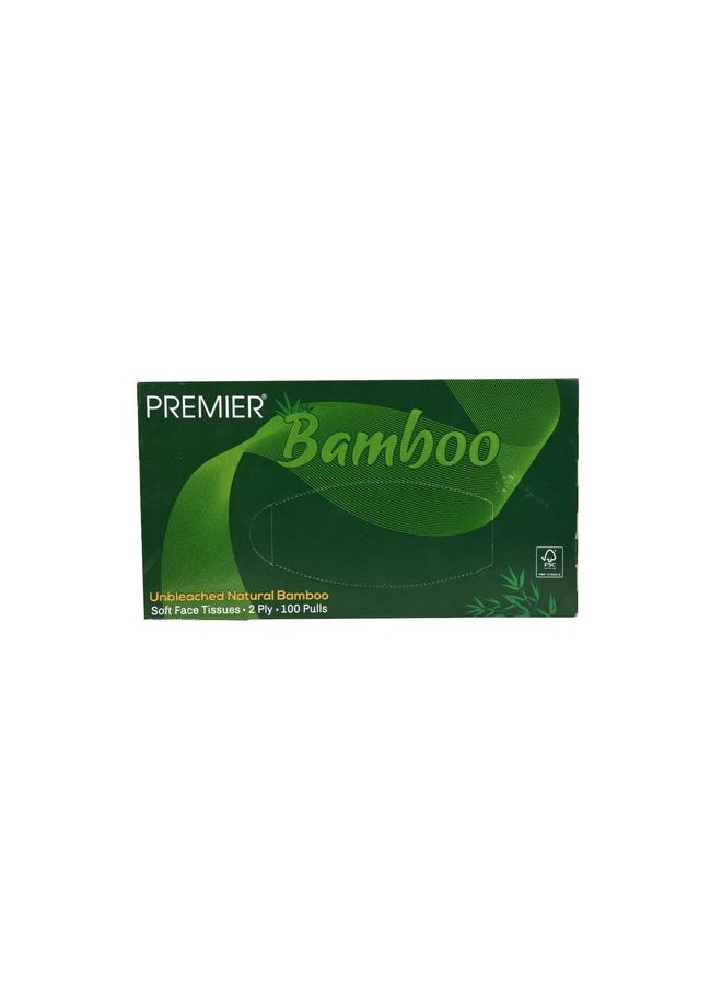Premier Bamboo Super Soft 2-Ply Car Tissue Box| Facial Tissue-100 Pulls X 4 Packs (400 Pulls) | 100% Natural & Ecofriendly  - Image 4