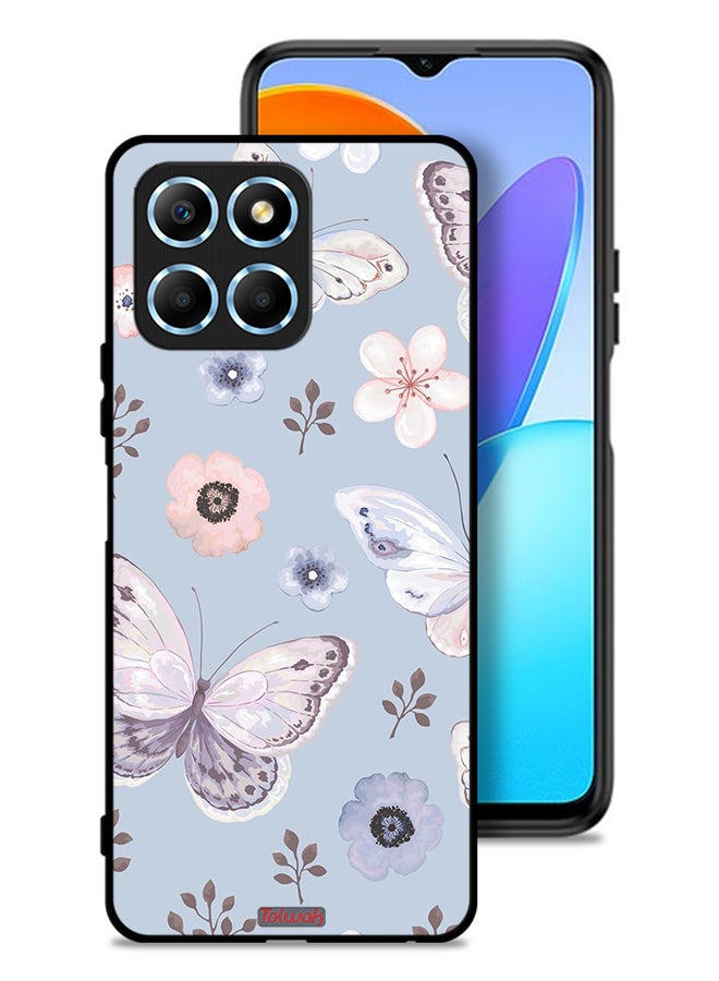 Tolwak Honor X6 Protective Case Cover Butterflies And Flowers - Image 1