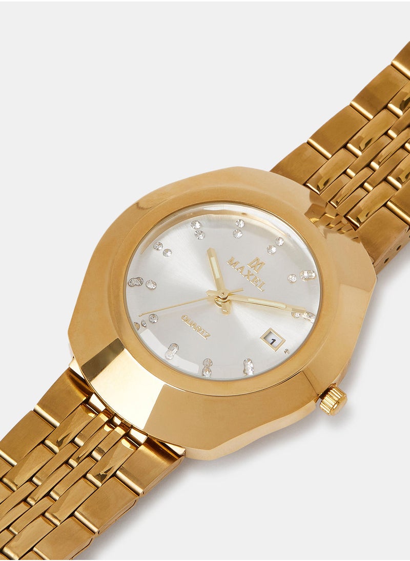 Maxel - Men's Diastar True Water Resistant Analog Wrist Watch MX566 - 38mm - Image 1