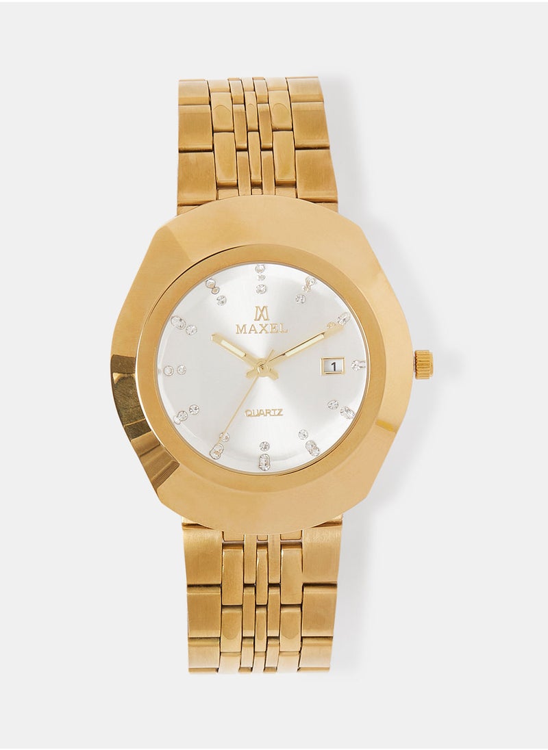 Maxel - Men's Diastar True Water Resistant Analog Wrist Watch MX566 - 38mm - Image 1