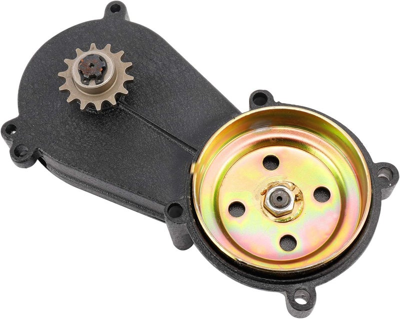 NovelBee Motorcycle Transmission Gear Box for 47CC 49CC 2-Stroke Engine Mini Pocket Bike (Black) - Image 1