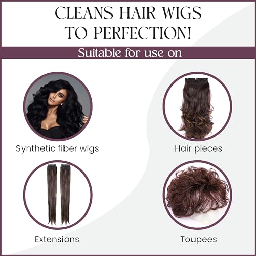 Brandywine Non Static Shampoo, Hair Cleanser for Synthetic & Human Hair Wigs, Hairpieces & Extensions - 16 Fl Oz - Image 3