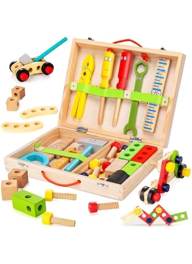 RYNX Montessori Educational Construction Toys for Boys Girls Pretend Play Kits  Toy for Kids  - Image 1