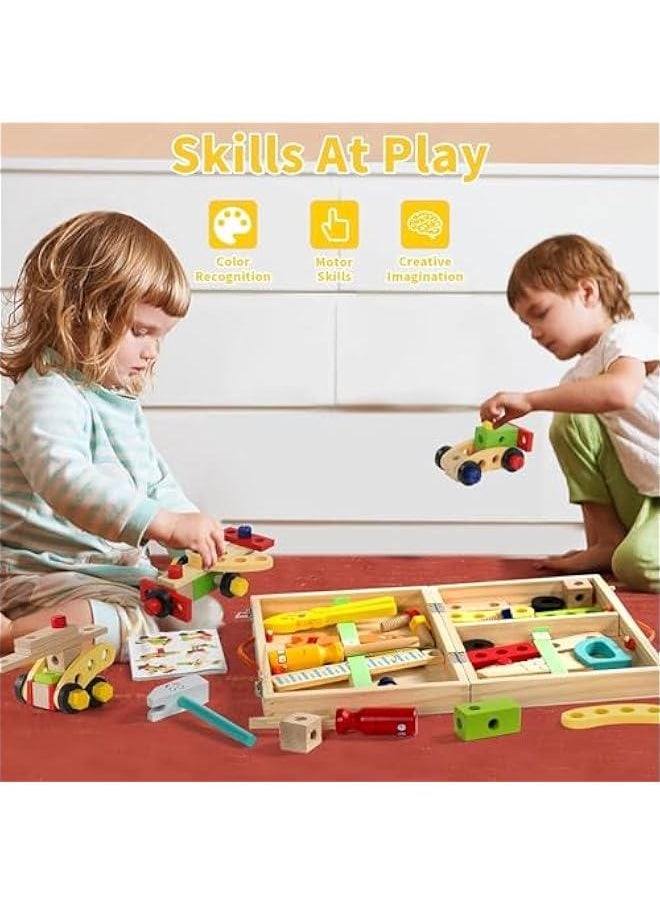 RYNX Montessori Educational Construction Toys for Boys Girls Pretend Play Kits  Toy for Kids  - Image 4