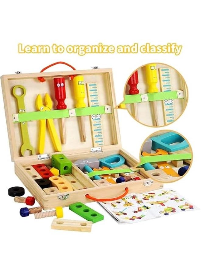 RYNX Montessori Educational Construction Toys for Boys Girls Pretend Play Kits  Toy for Kids  - Image 5