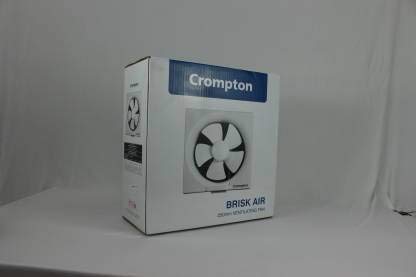 Crompton Brisk Air 150 mm (6 inch) Exhaust Fan for Kitchen, Bathroom and Office (White) - Image 4