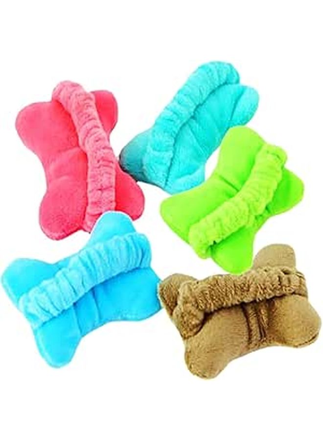 5pcs Memory Foam Wrist Rest Hand Pillow Set for Keyboard and Mouse Office Use in Pink Olive Blue Yellow Grass Green - Image 1