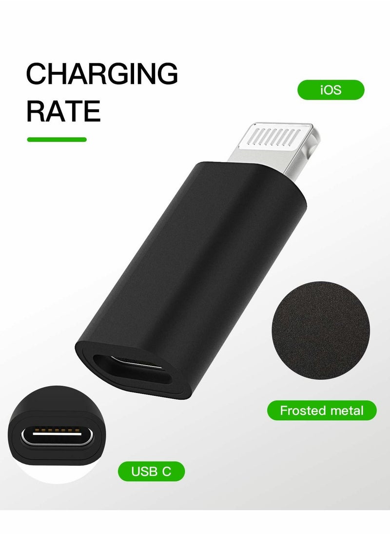 SYOSI - 3 PCS USB C Female to Lightning Male Adapter PD Fast Charge Converter - Image 1