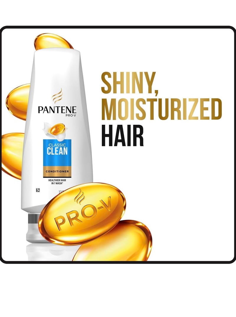 Pantene Classic Clean Conditioner, 24 fl oz, Twin Pack - Image 4