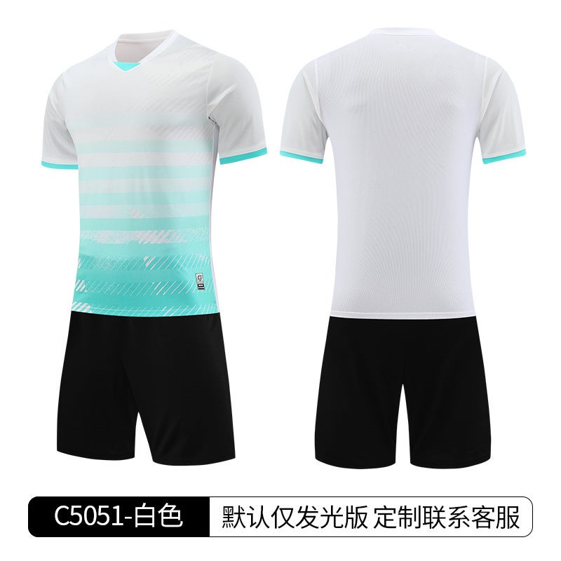 Children'S Football Game Campus Sports Team Uniform Suit Toddler Football Shirt Jersey Quick-Drying Training Suit - Image 1