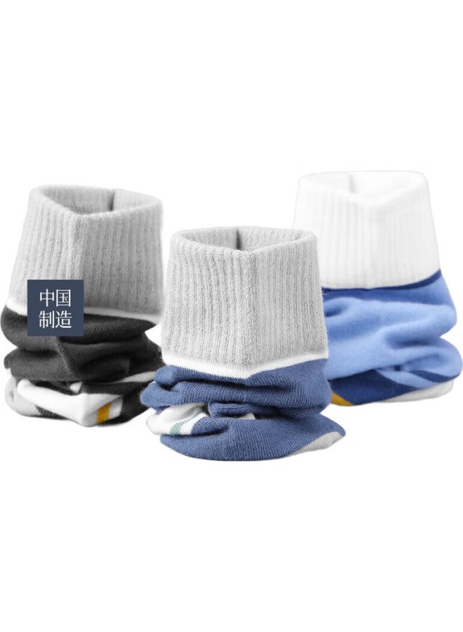 yimian Men'S Socks [Combed Cotton] Mid-Tube Autumn And Winter Men'S Socks Antibacterial, Odor-Resistant, Breathable, Trendy Long Tube Socks 10 Pairs Pack - Image 3