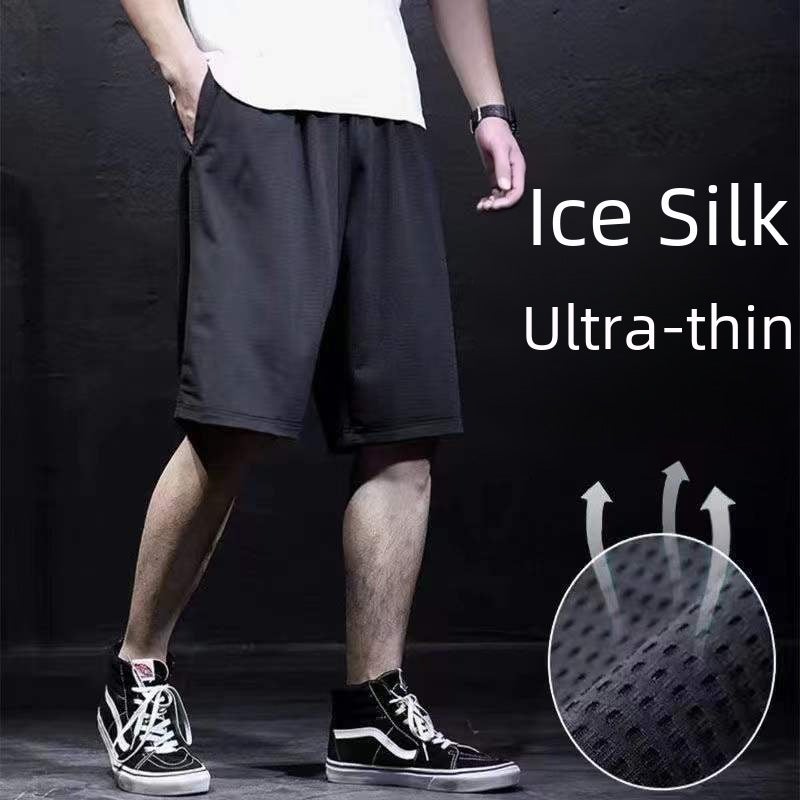 Mens Quick-Dry Mesh Shorts Summer Fitness Casual Breathable mesh  - Image 5