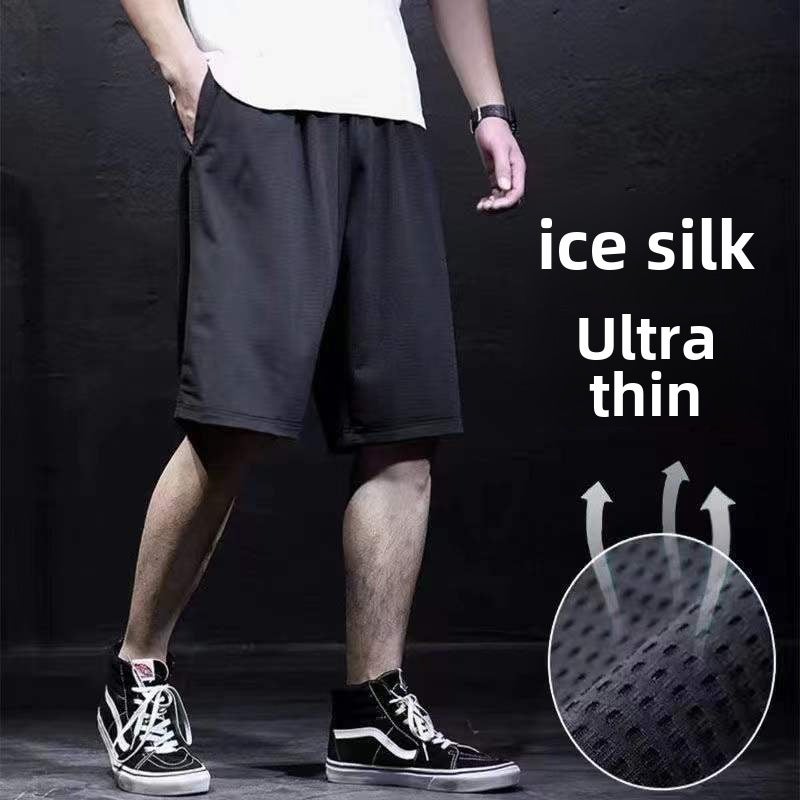 Mens Quick-Dry Mesh Shorts Summer Fitness Casual Breathable mesh  - Image 3