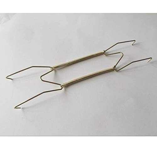 Kawn ® Invisible Stainless Steel Wall Hanging Plate Hook Hanger Dish Display Holder W Shape 6", 2Pcs - Image 2