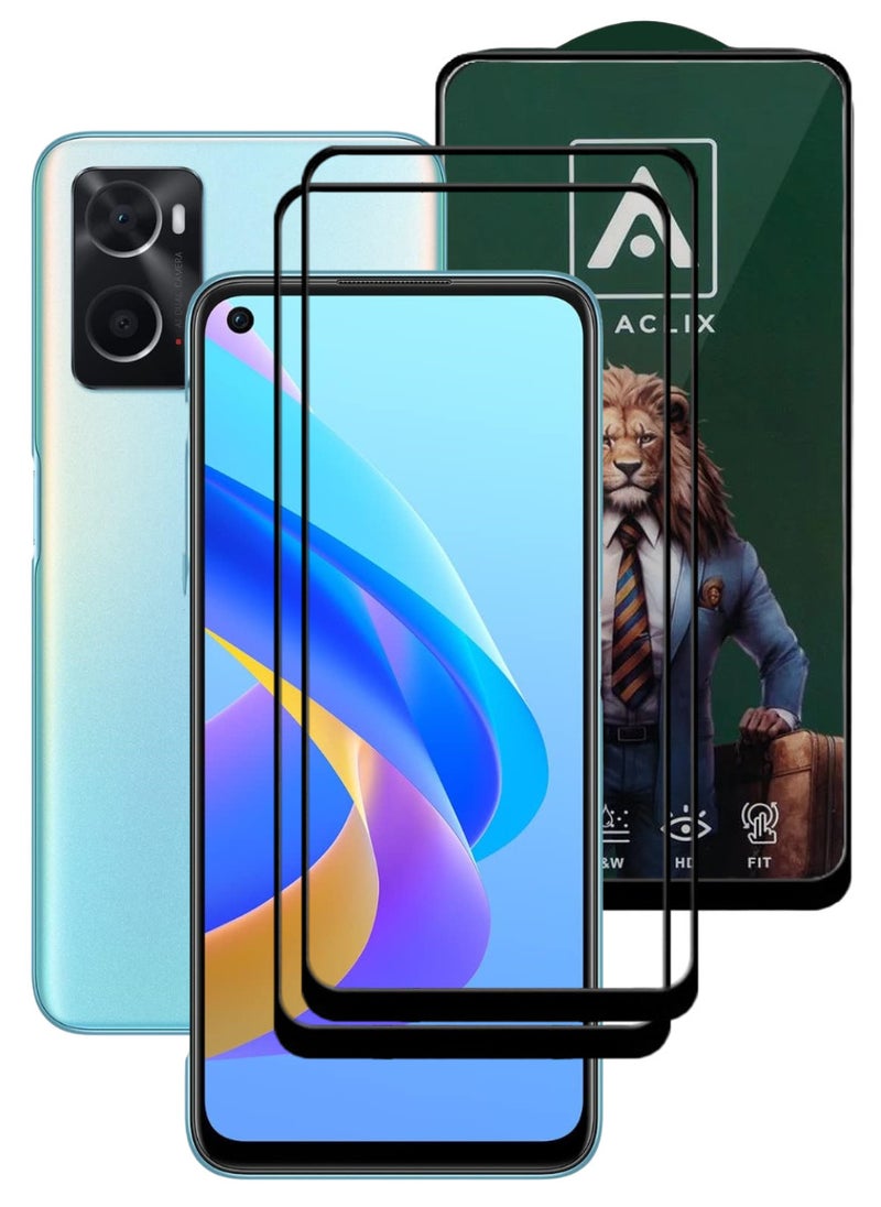 أكاليكس قطعتين، حماية شاشة،  لهاتف اوبو  A76، جودة ممتازة. - Image 1