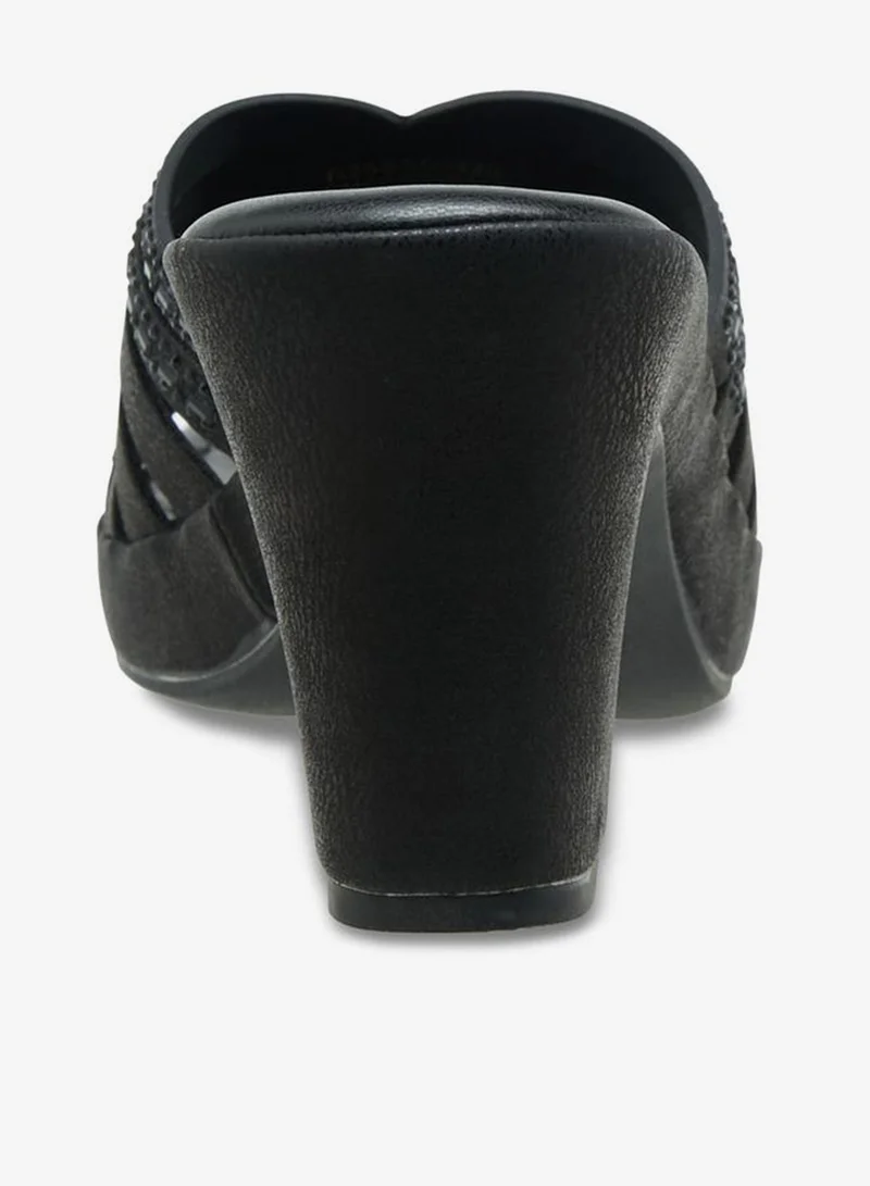 Le Confort BLACK embellished Sandal Ramadan Collection for Women | Best Price UAE