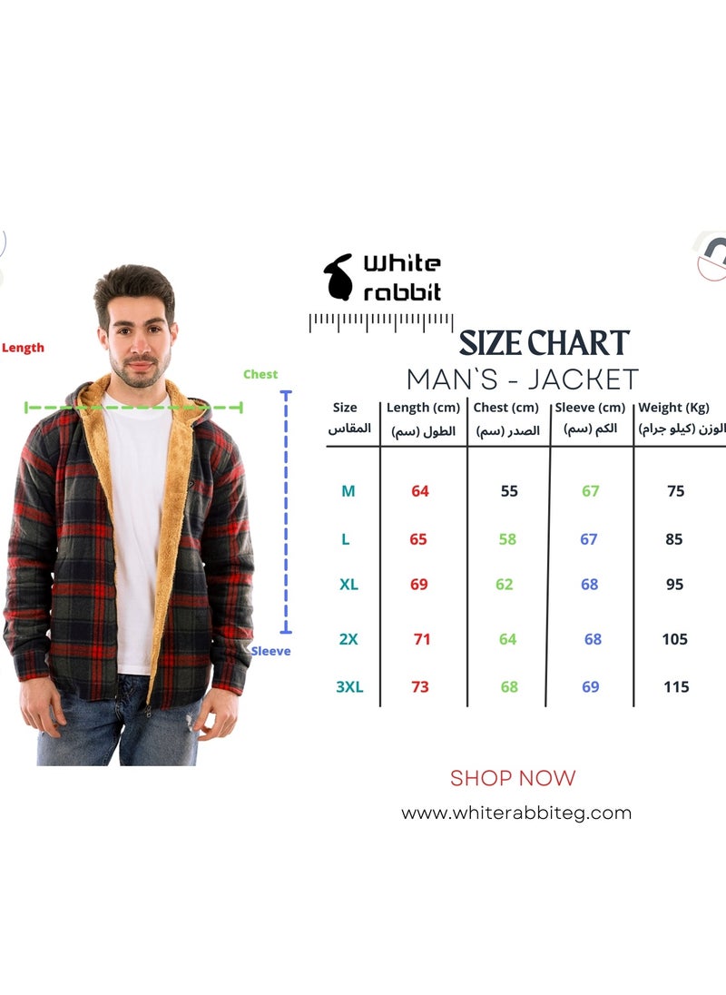 WHITE RABBIT - Padded Long Sleeves Zipper Hooded Jacket Grey - Image 1