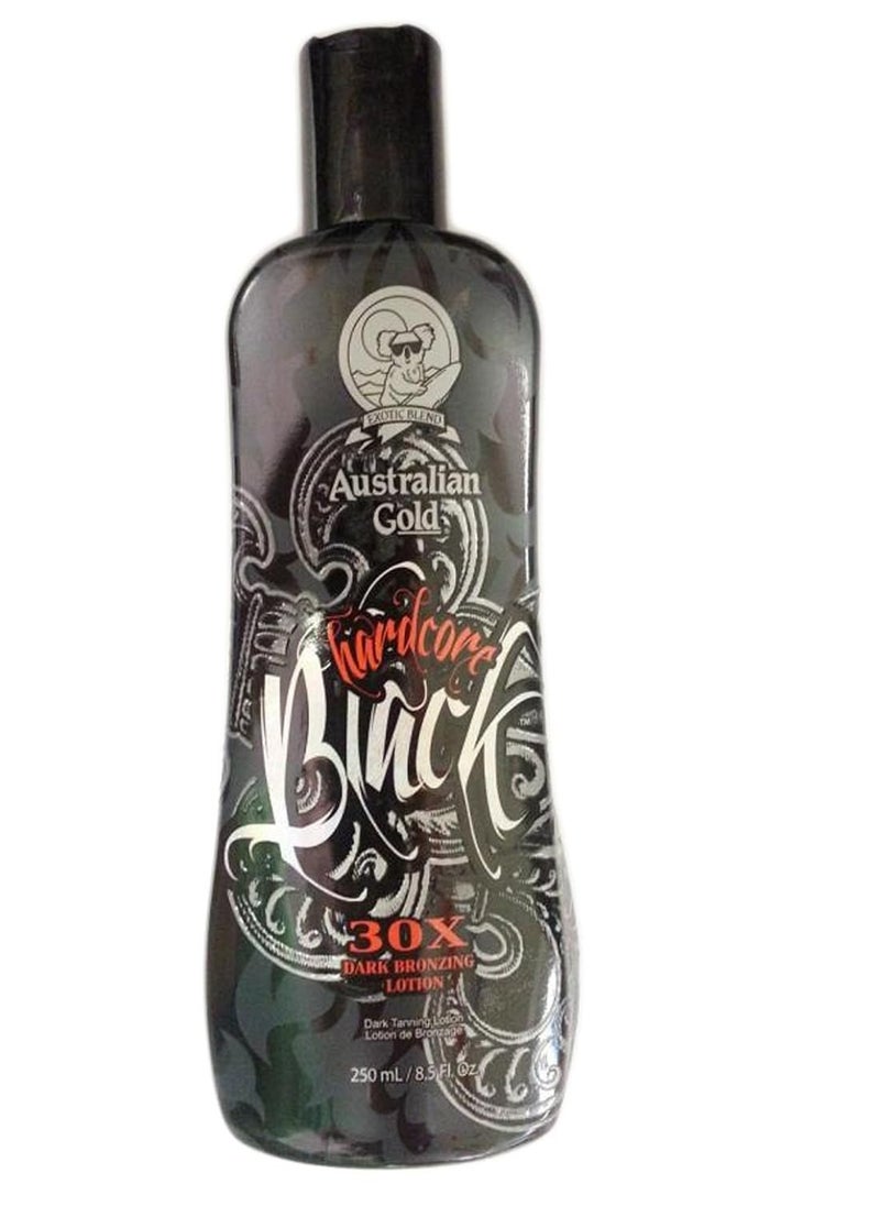 Australian Gold Australian Gold Hardcore Black - 30x Hardcore Black 30 x Tanning Bed Lotion  - Image 1