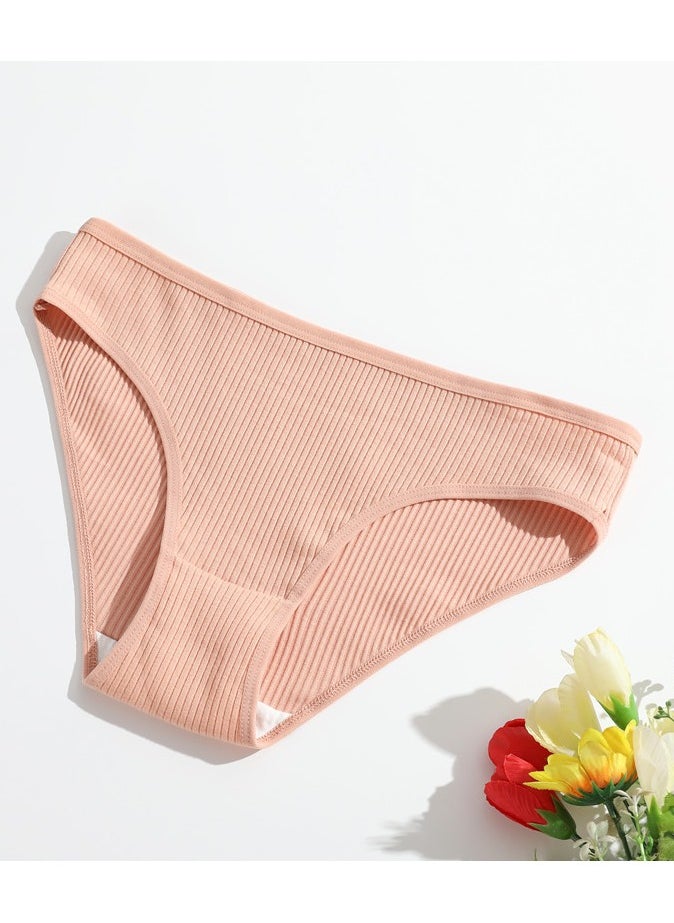 COLORS - Pack of 4 Ripped Cotton Bikini Panties Underwear for Women - Image 1