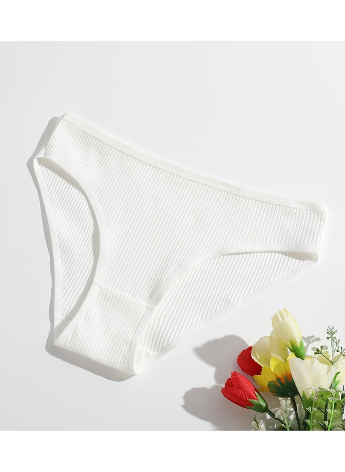 COLORS - Pack of 4 Ripped Cotton Bikini Panties Underwear for Women - Image 1