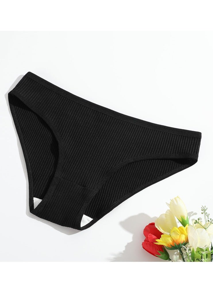COLORS - Pack of 4 Ripped Cotton Bikini Panties Underwear for Women - Image 1