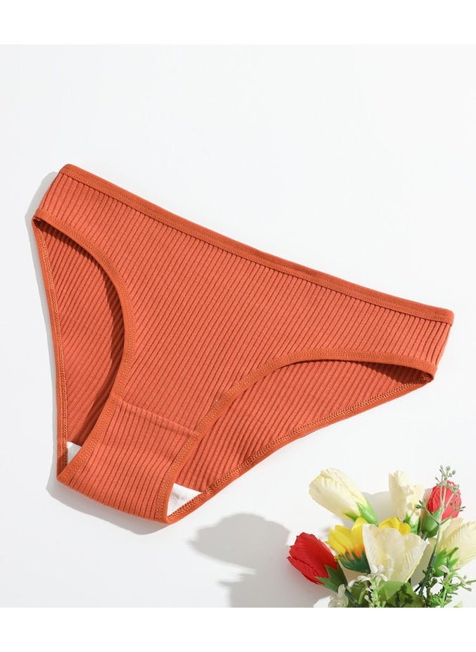 COLORS - Pack of 4 Ripped Cotton Bikini Panties Underwear for Women - Image 1