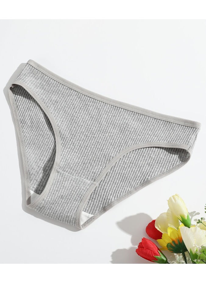 COLORS - Pack of 4 Ripped Cotton Bikini Panties Underwear for Women - Image 1