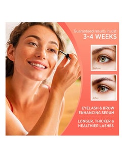 Natural Vine Natural Vine Eyelash and Brow Growth Serum, Irritation Free Formula, Guaranteed Results in 3-4 Weeks for Longer, Thicker, and Fuller Eyelashes  - Image 2