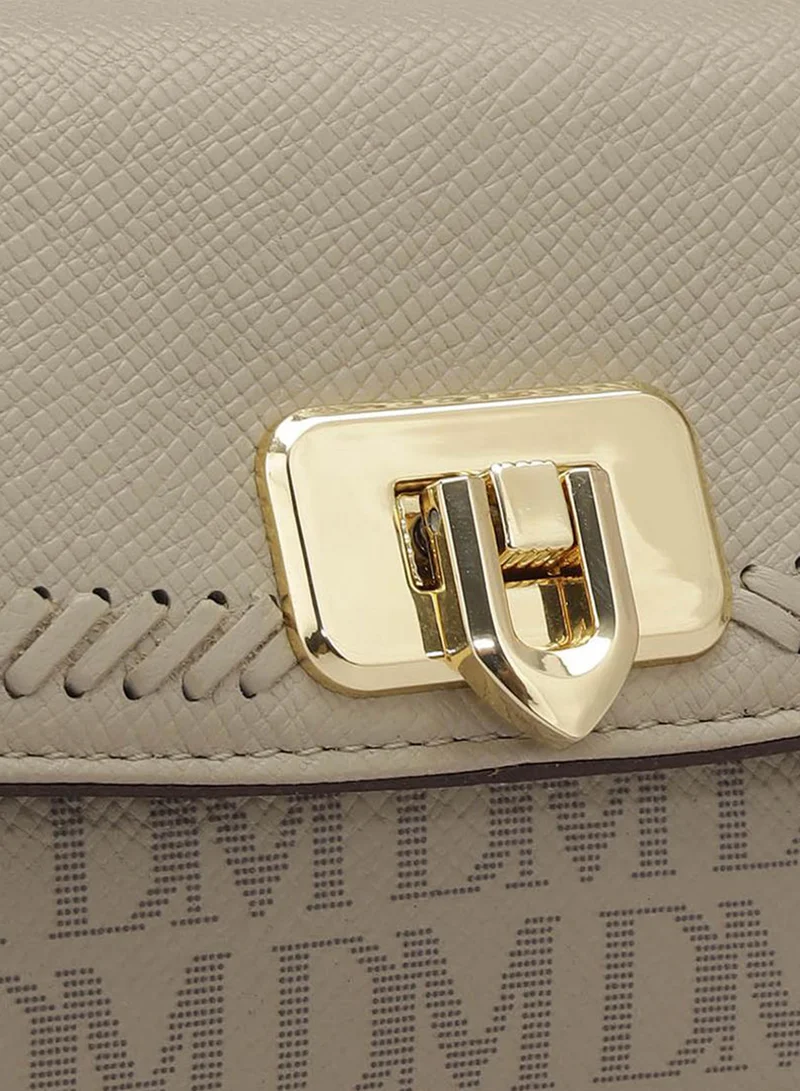 Da Milano  Genuine Leather Grey Satchel Bag for Women | Best Price UAE