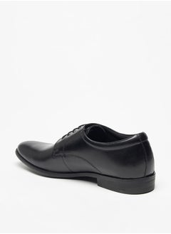 DUCHINI Men's Solid Derby Shoes with Lace-Up Closure  - Image 2