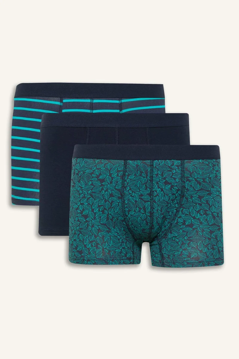 Defacto Striped 3 Piece Boxers