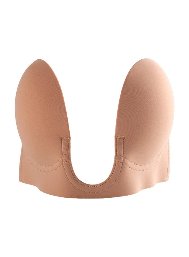 KOWVOWZ Sticky Bra Strapless Backless Bra Adhesive up Rod Bra Invisible Bra Strapless Women Strapless Deep U-Shaped Silicone Bra for Breast Lifting Dress Bra - Image 1