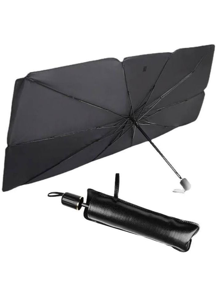DubaiGallery Car Foldable Windshield Umbrella For Sun Shade Protection Heat Insulation - Image 2