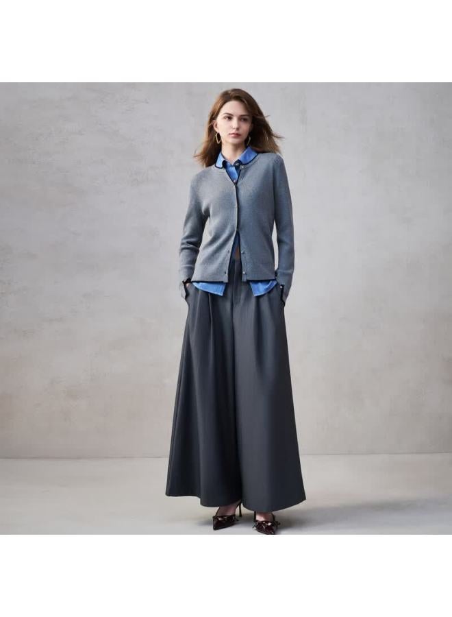 G2000 Women's Autumn Winter Soft Comfortable Knit Cardigan Wool Blend Mall Edition - Image 3