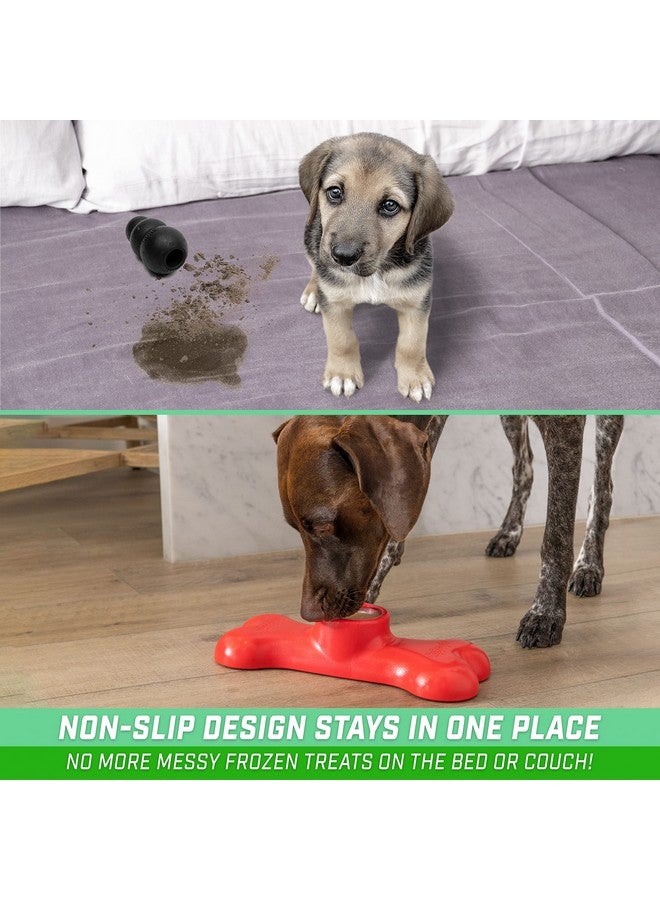 GoSports Pets Pupscream Parlor  NonSlip Frozen Dog Treat & Ice Cream Holder  MessFree Lick Mat Alternative, Includes 6 Reusable Cups & Lids - Image 3