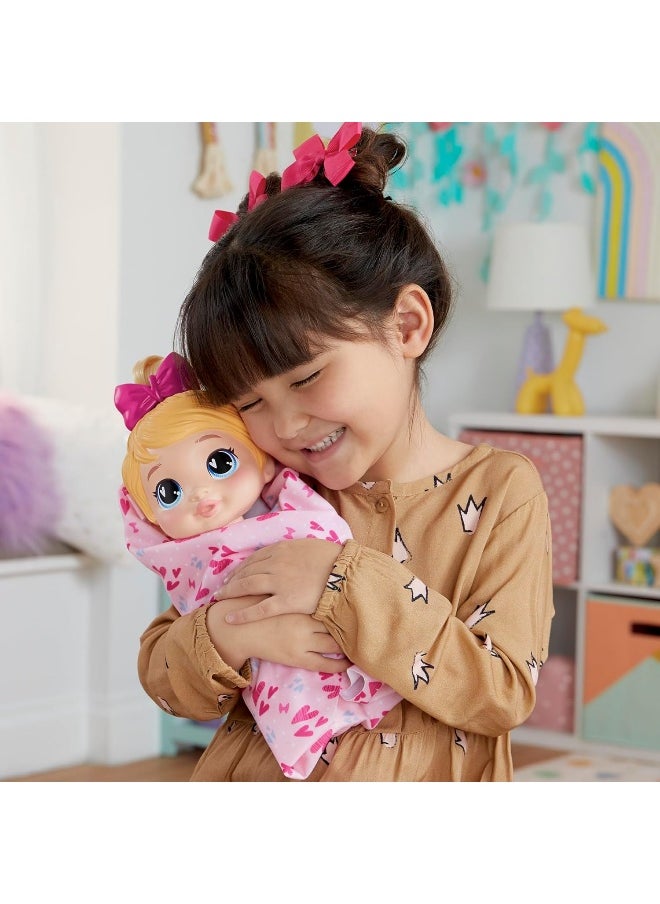 Baby Alive - Baby Alive Shampoo Snuggle Harper Hugs Blonde Hair 11 Inch Water Baby Doll Playset - Image 1