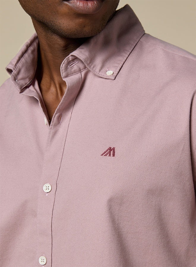 Mannerism The Sunset Hue Dark Pink Shirt with Warm Glow - Image 2