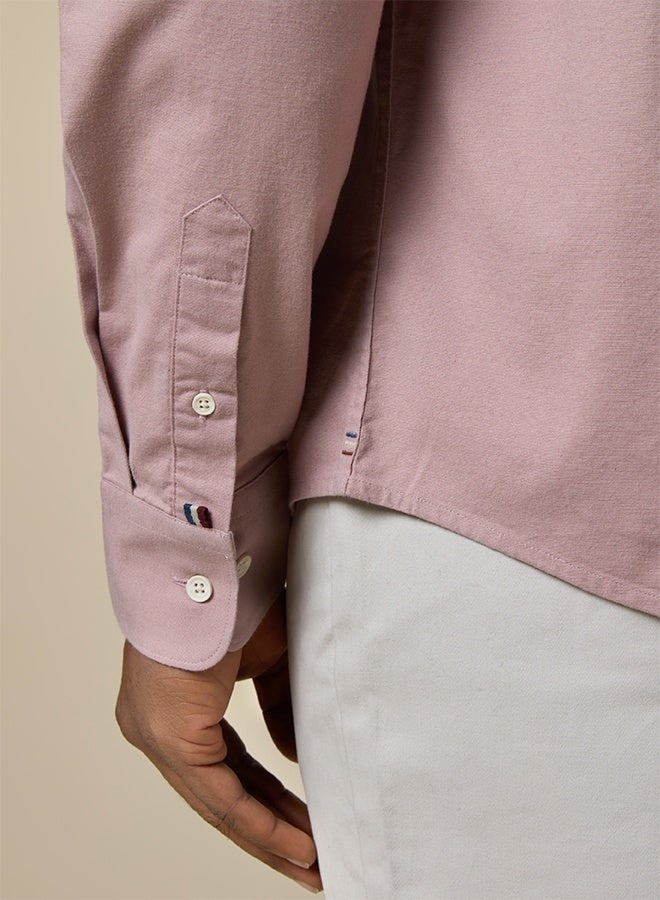 Mannerism The Sunset Hue Dark Pink Shirt with Warm Glow - Image 5