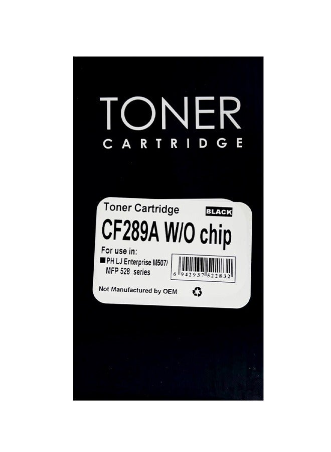 HD TONER HP 89A (CF281A) Black LaserJet Toner Cartridge without Chip - Image 2