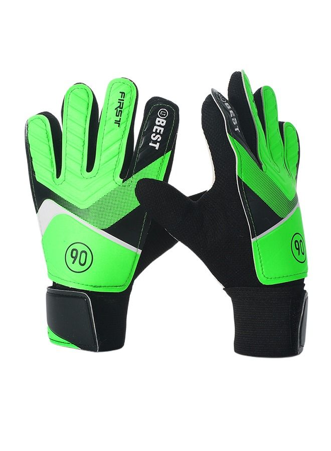 Best Youth Soccer Goalkeeper Gloves Green - Image 1