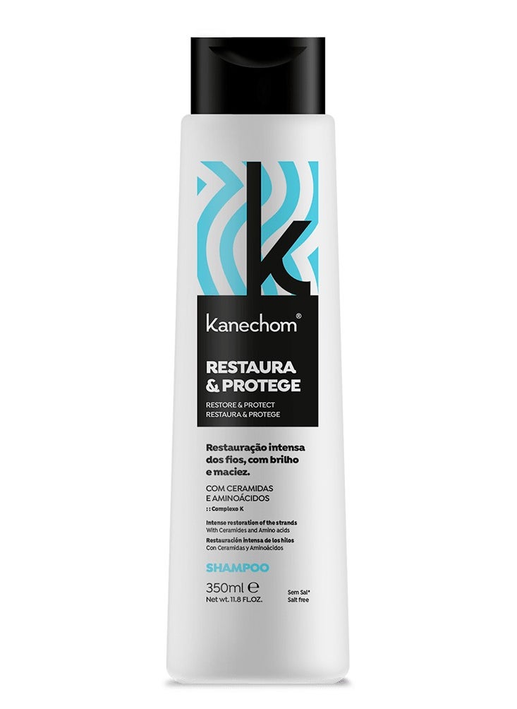 Kanechom - Kanechom Shampoo for Damaged Hair, Repair and Protection, 350 ml - Image 1