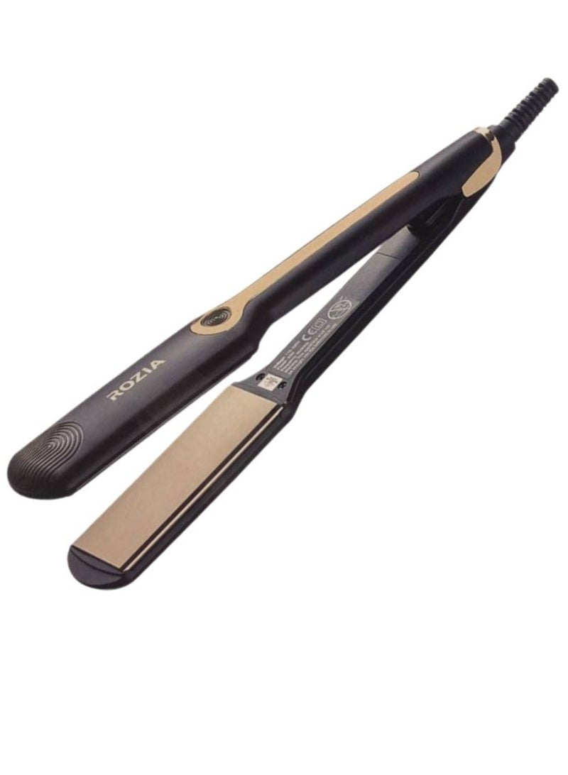 Rozia Professional Hair Straightener And Curling Portable Straight Infrared Volume Temperature Hair Straightener Curler - Image 2