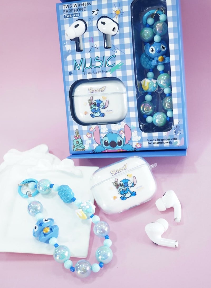 TWS Wireless Stitch Earphone TWS-A15 - Image 1