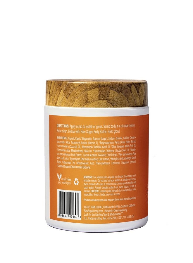 Raw Sugar, Sugar Scrub Raw Coconut Mango, 15 Ounce - Image 2